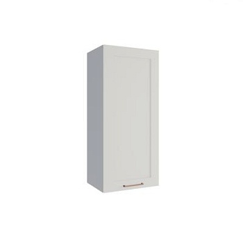 Верхний шкаф Квадро Ваниль кожа ВП 400