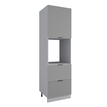 Пенал с нишей под духовку и ящиками Фенис 3Д Маус ПНЯ 600