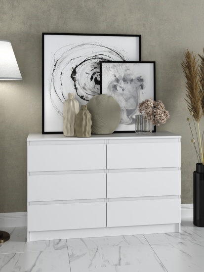 МС Мори Комод МК 1200.6 (МП/3) Белый