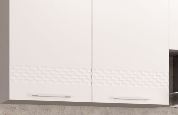 Модульная кухня Капля Белый / Шоколад