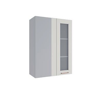 Верхний шкаф Квадро Ваниль кожа ВПУС 650