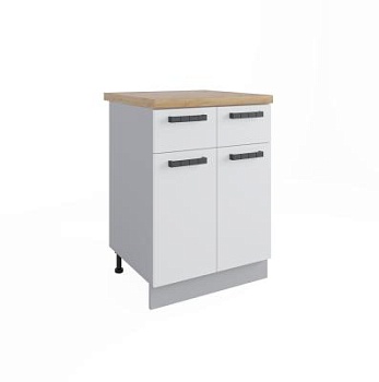 Стол Ройс Белый софт С2Я 600