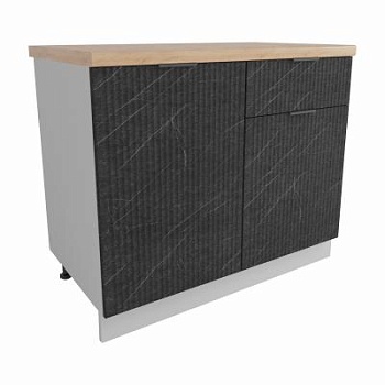 Стол Монца Гранит Оникс СШ 1000