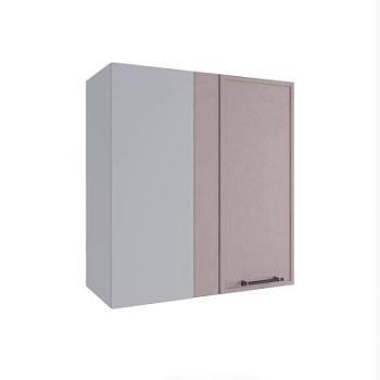 Верхний шкаф Марта Пудра Скин ПУ 650