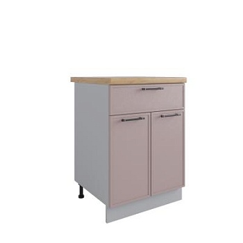 Стол Марта Пудра Скин С1ЯШ 600