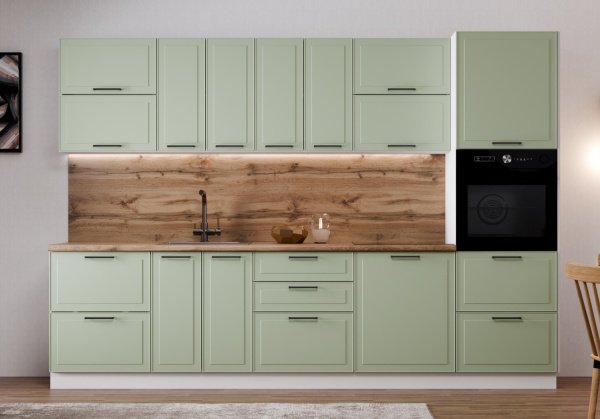 Модульная кухня Ромашка Фисташка