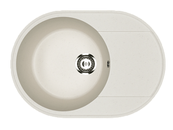 Мойка Practik PR-M 610-001 белый камень PR-M 610-001