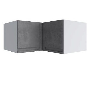 Верхний шкаф Скала Бетон тёмный ГВПГУ 1000