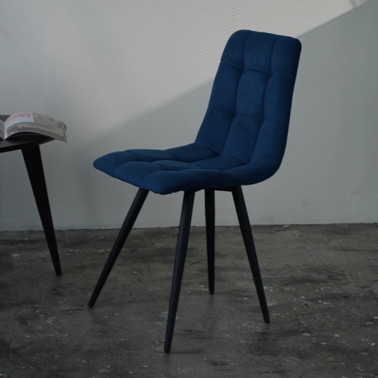 Стулья Агат Синий Софт (Комплект 2 шт.)