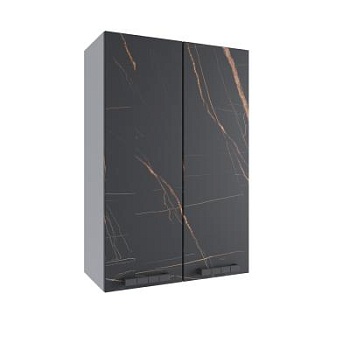 Верхний шкаф Ройс Кварц черный ВП 600