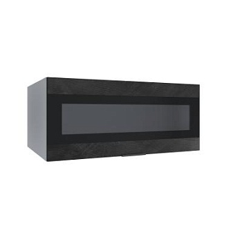 Верхний шкаф Фенис Палм Графит ГПГСФ 800