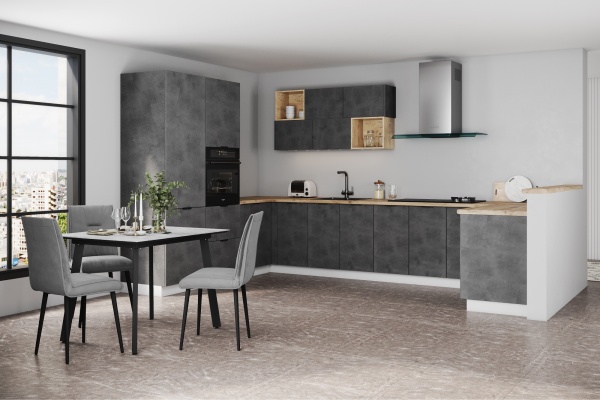 Модульная кухня Фенис Палм Грей