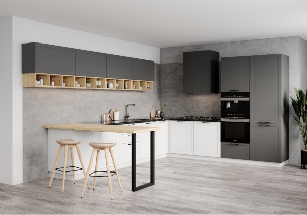 Модульная кухня Norma Перо Смоки / Баунти