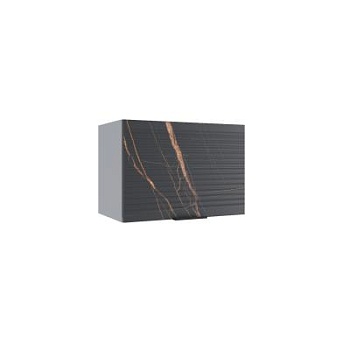 Верхний шкаф Корато Кварц черный ПГ 500