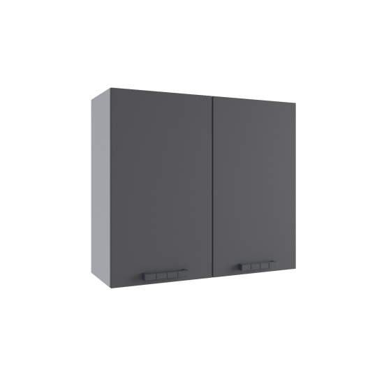 Верхний шкаф Манго Графит П 800
