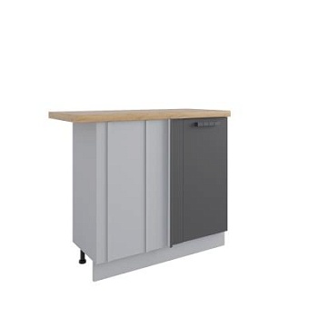 Стол Ройс Графит софт МСУ 1000 стыковка с глубиной 500