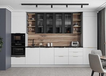 Модульная кухня Монца Белый софт