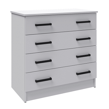 Спальня Асти комод белый