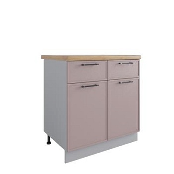 Стол Марта Пудра Скин С2ЯШ 800