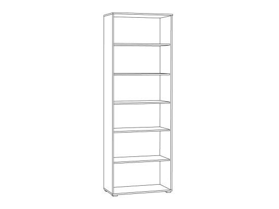 Остин Шкаф 16.307 белый/дуб золотой