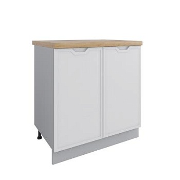 Стол Арка Штукатурка белая С 800