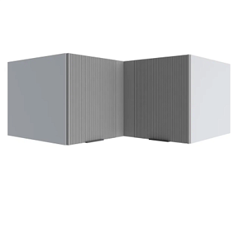 Верхний шкаф Мелисса Графит Скин ГВПГУ 1000