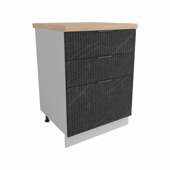 Стол Монца Гранит Оникс СЯБ 600