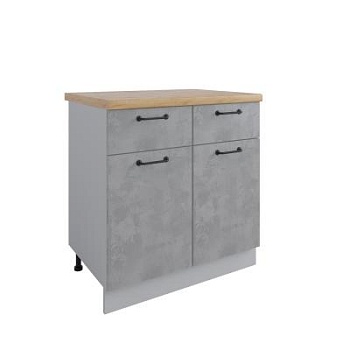 Стол Лофт Бетон светлый С2ЯШ 800