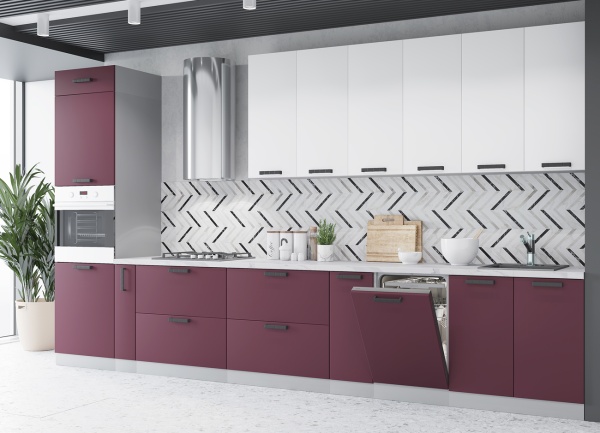 Модульная кухня Ройс Виноград софт