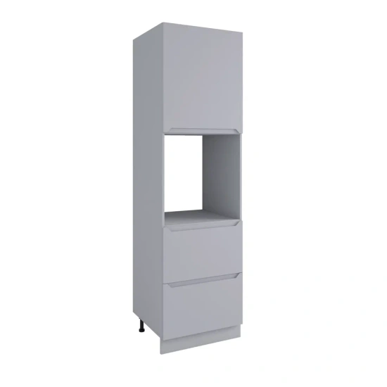 Пенал с нишей под духовку и ящиками Тренто Маус софт ПНЯ 600 левый