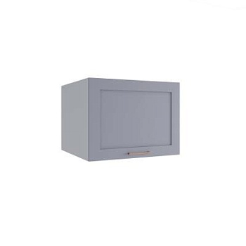 Верхний шкаф Квадро Серый эмалит ГВПГ 600