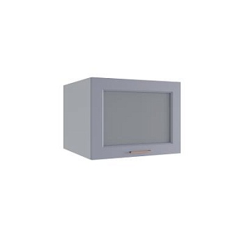 Верхний шкаф Квадро Серый эмалит ГВПГС 600