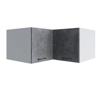 Верхний шкаф Лофт Бетон тёмный ГВПГУ 1000