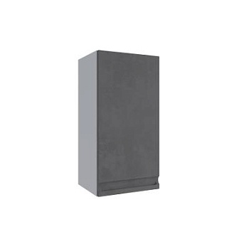 Верхний шкаф Скала Бетон тёмный П 350 правый