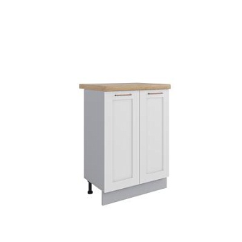 Стол Квадро Белая кожа МС 600