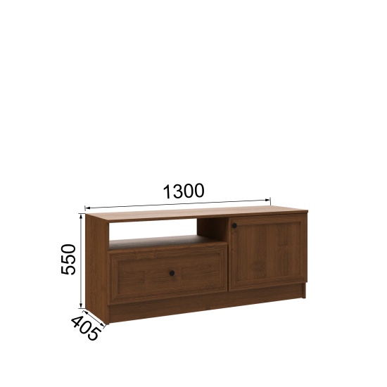 Гостиная Веста Тумба ТВ ВГТ-1 ясень анкор светлый