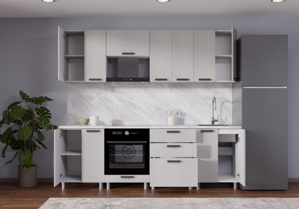 Модульная кухня Лаванда Зефир
