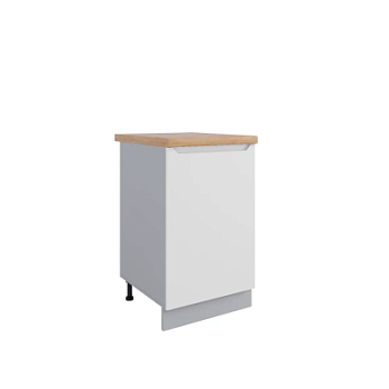 Стол Тренто Белый эмалит С 500 правый