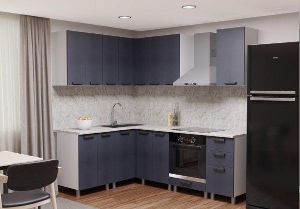 Модульная кухня Лаванда Смородина