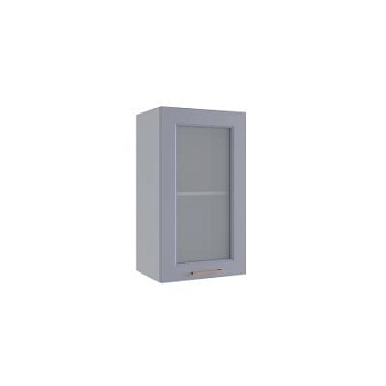 Верхний шкаф Квадро Серый эмалит ПС 400