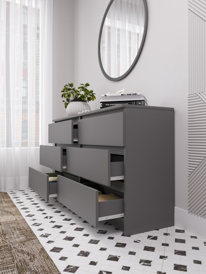 МС Мори Комод МК 1386 Графит