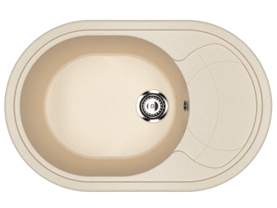 Мойка Ulgran U-610-328 бежевый
