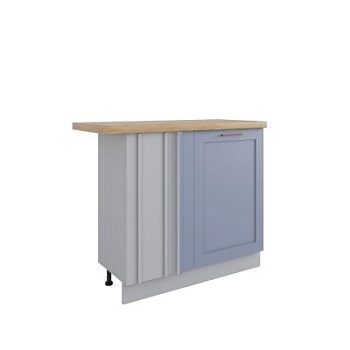 Стол Квадро Лунный свет МСУ 1000 стыковка с глубиной 330