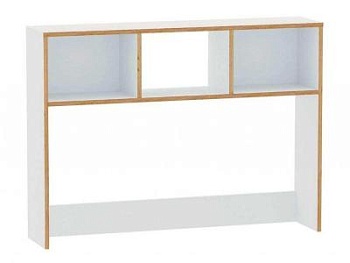 Вуди Надстройка на стол 13.161 Дуб крафт золотой/ белый премиум