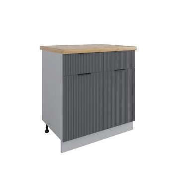 Стол Фенис 3Д Графит С2ЯШ 800