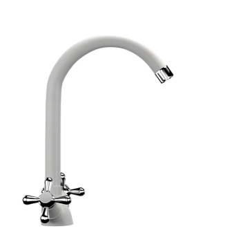 Смеситель Ulgran U-012-341 цвет: 341 ультра-белый