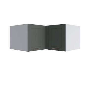 Верхний шкаф Квадро Оливково-зеленый ГВПГУ 1000