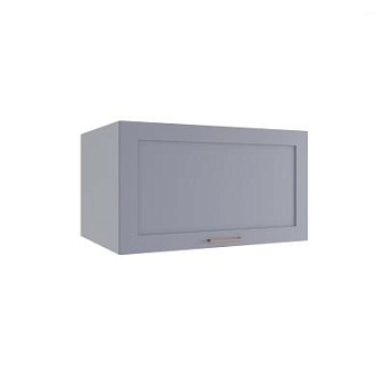 Верхний шкаф Квадро Серый эмалит ГВПГ 800