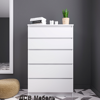 МС Мори Комод МК 700.5 (МП/3) Белый