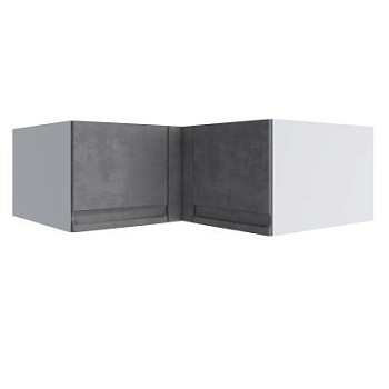 Верхний шкаф Скала Бетон тёмный ГПГУ 1000